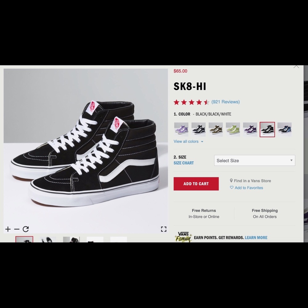 Perfect high top vans, worn twice